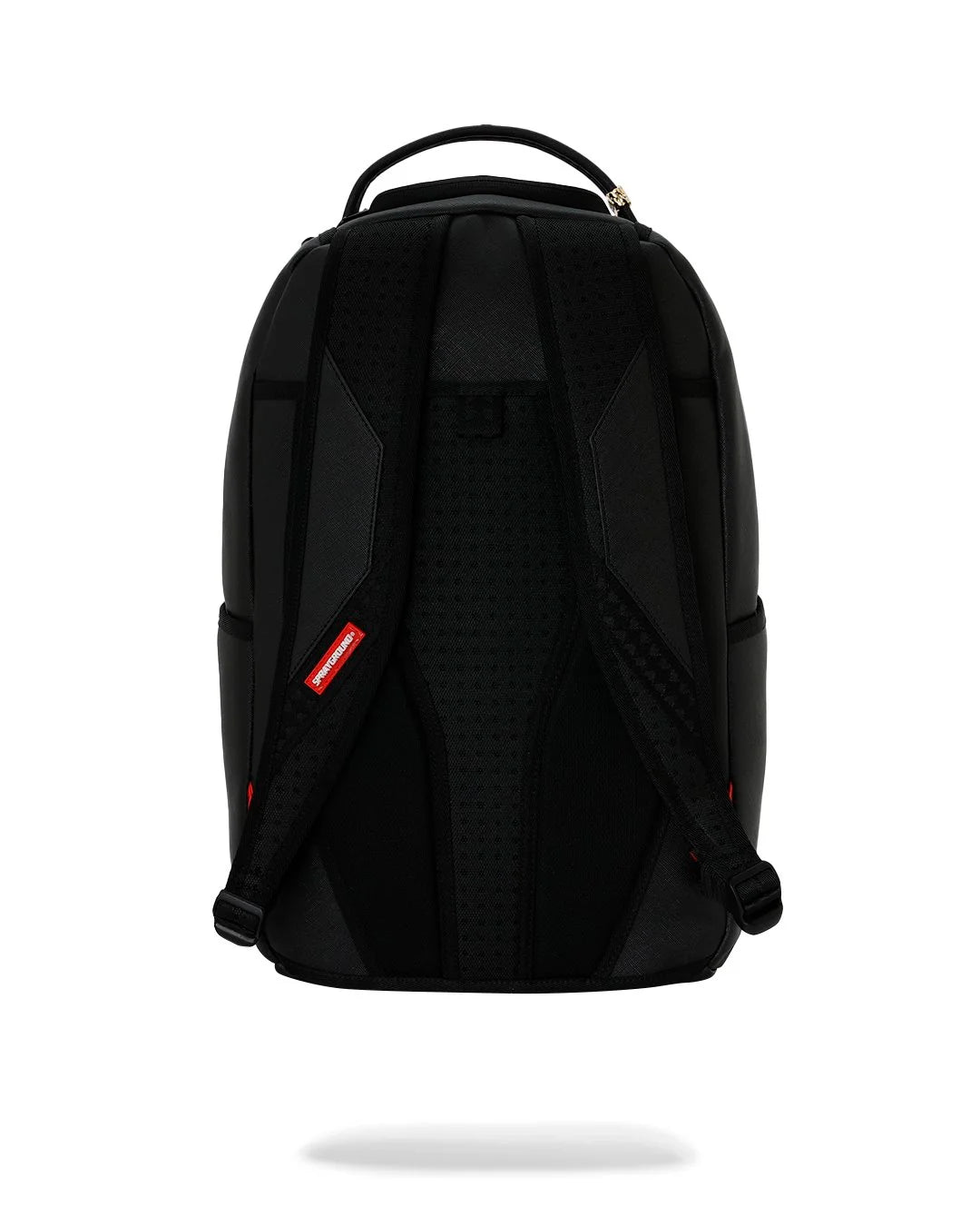 SHARK CENTRAL BLACK EMBROIDERED SHARK BACKPACK