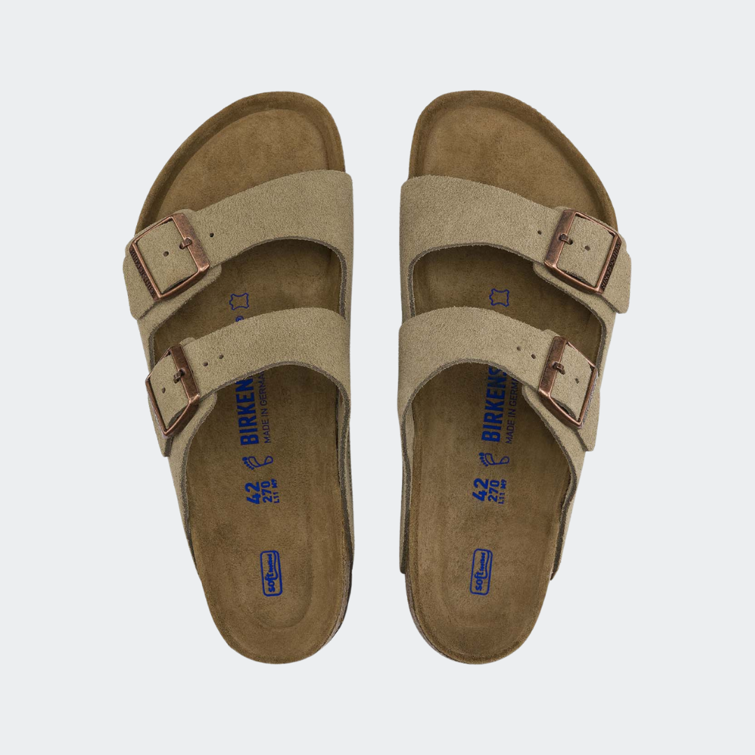 בירקנשטוק כפכפי יוניסקס אריזונה טיופ | Birkenstock Arizona Taupe