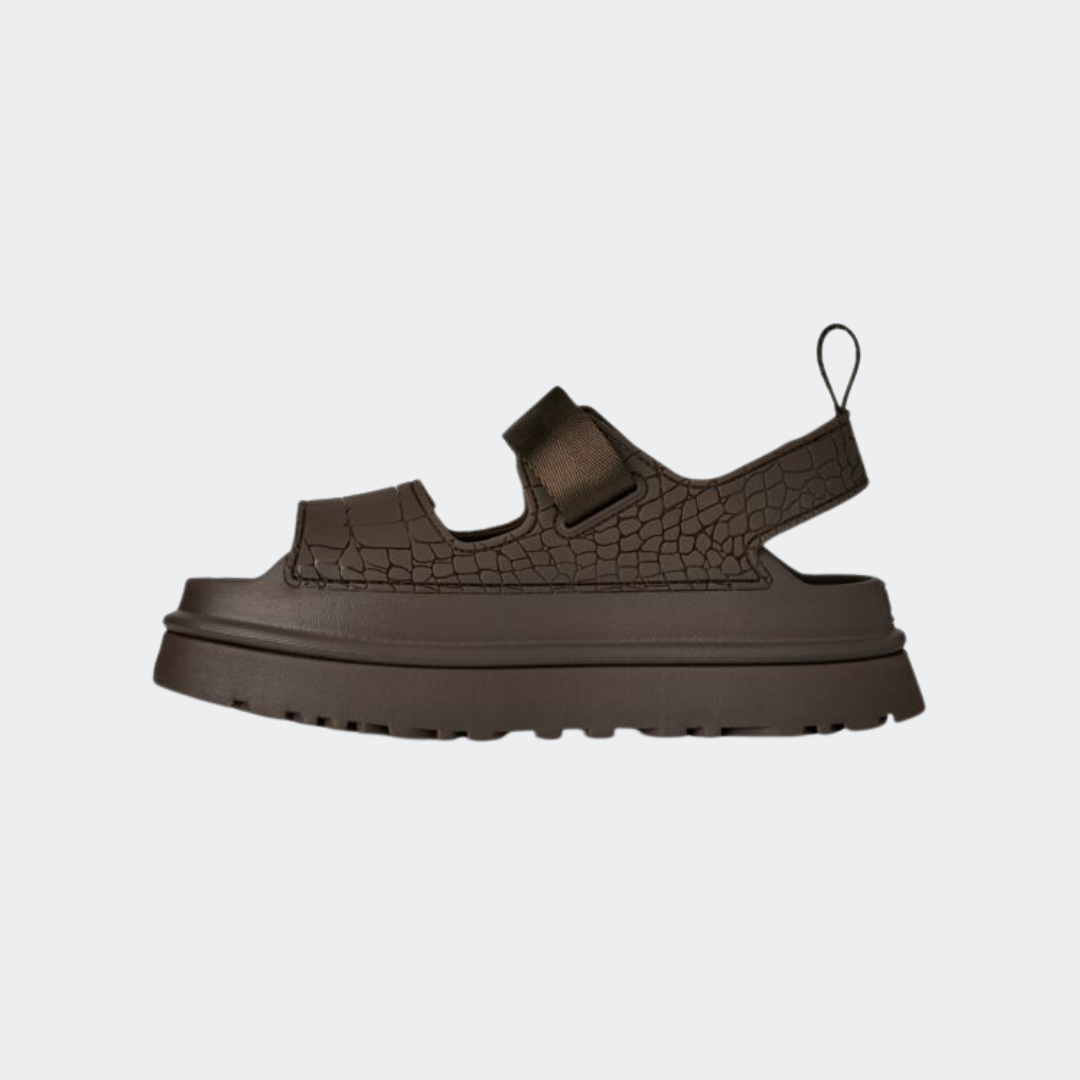 UGG Women's GoldenGlow Embossed | סנדל UGG גולדנגלואו אמבוסד לנשים