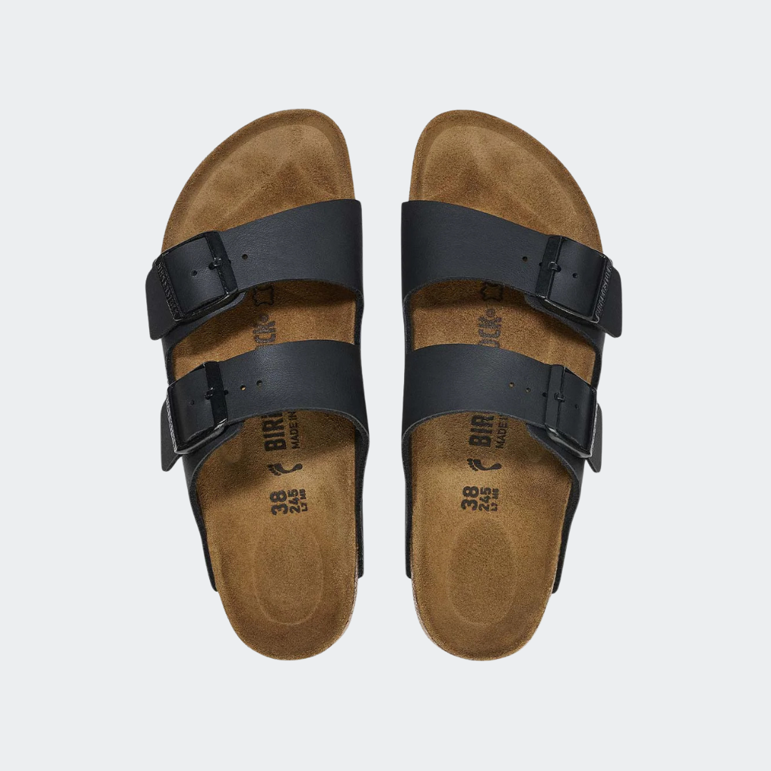 בירקנשטוק כפכפי גברים אריזונה  | Arizona Birko-Flor Black