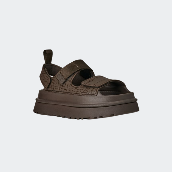 UGG Women's GoldenGlow Embossed | סנדל UGG גולדנגלואו אמבוסד לנשים