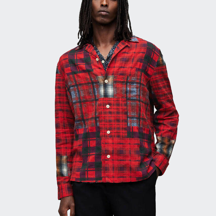 CARREAUX PATCHWORK JACQUARD SHIRT