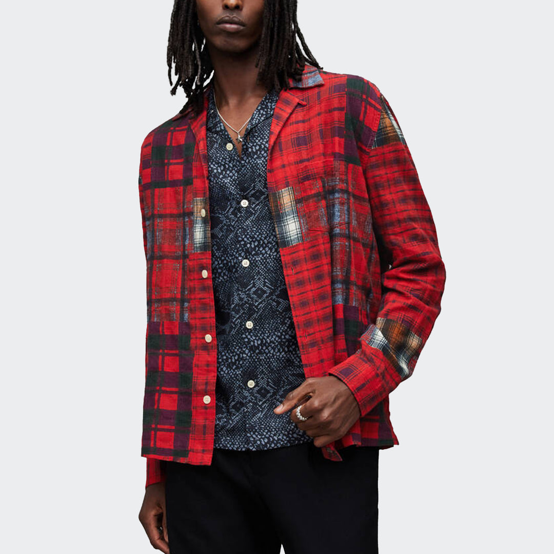 CARREAUX PATCHWORK JACQUARD SHIRT