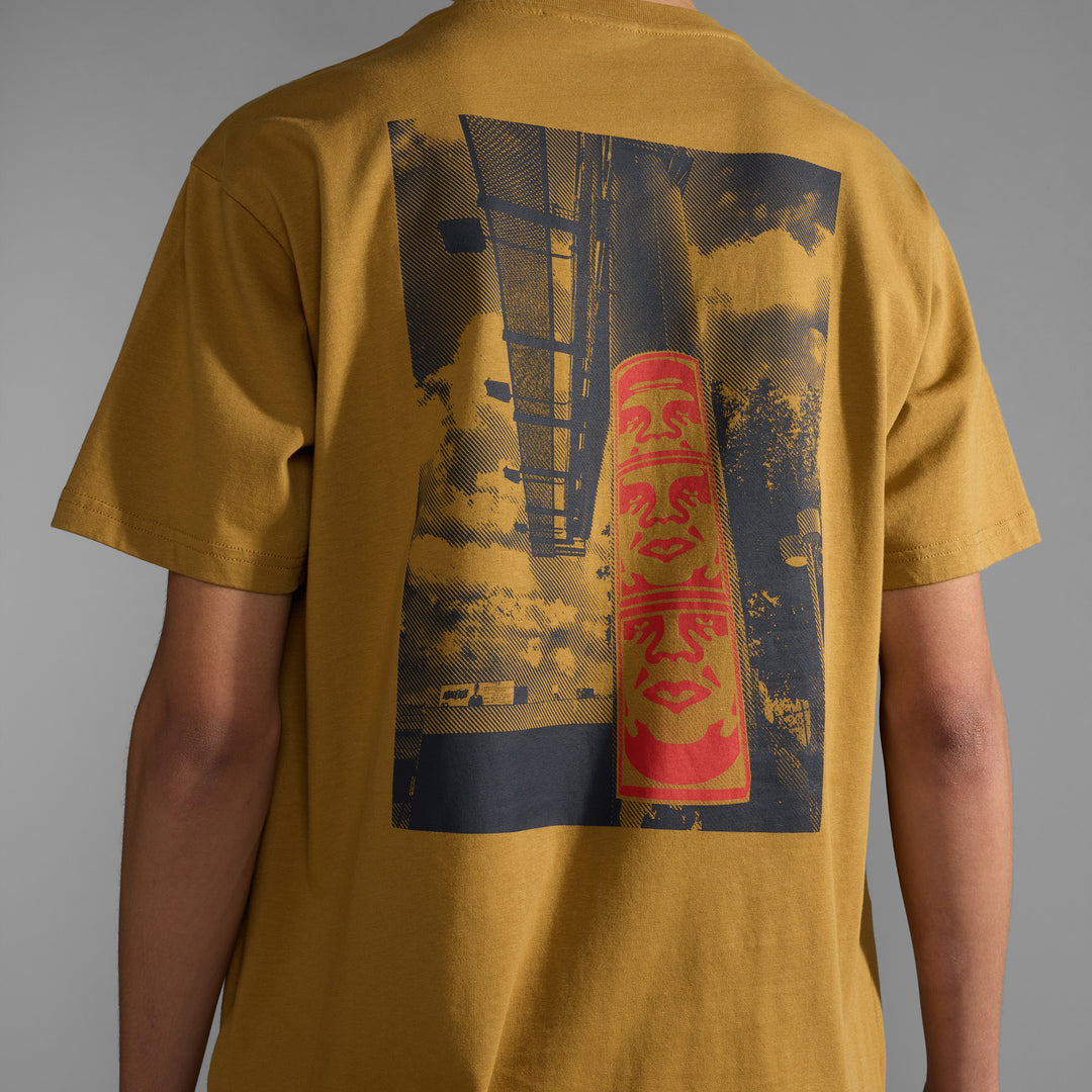 X OBEY TEE GRAPHIC