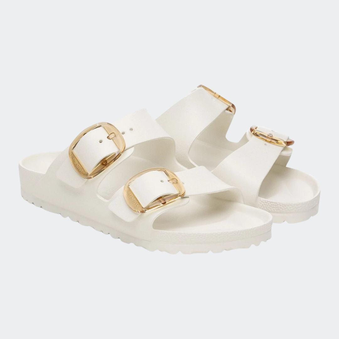 כפכפי בירקנשטוק אריזונה לנשים אגשל | Arizona Big Buckle EVA Eggshell