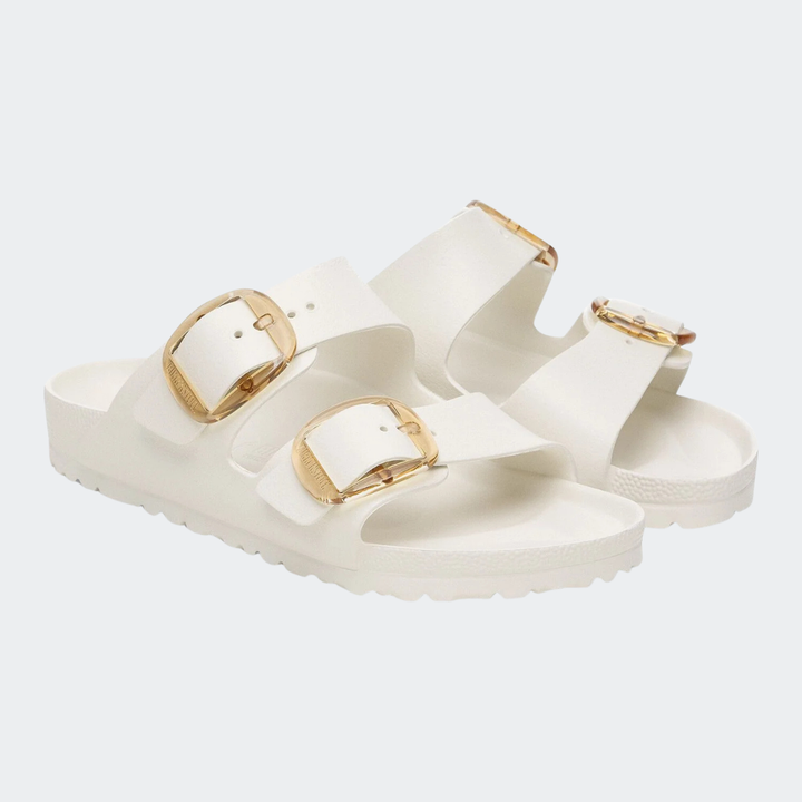 כפכפי בירקנשטוק אריזונה לנשים אגשל | Arizona Big Buckle EVA Eggshell