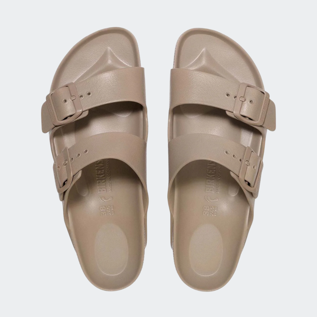 כפכפי בירקנשטוק אריזונה אפור טיופ לגברים | Birkenstock Arizona EVA Gray Taupe