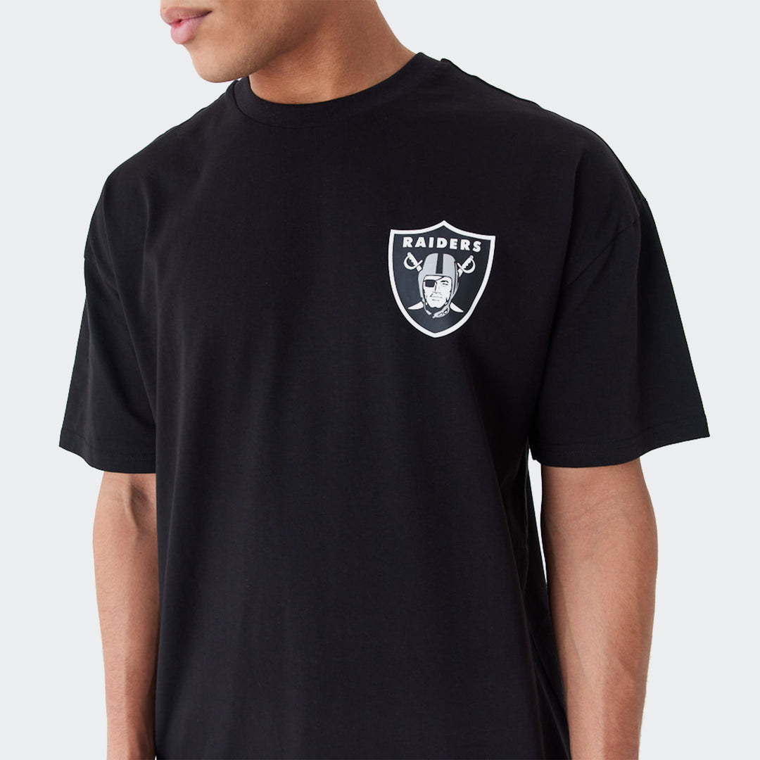 LV RAIDERS NFL DROP SHOULDER T-SHIRT