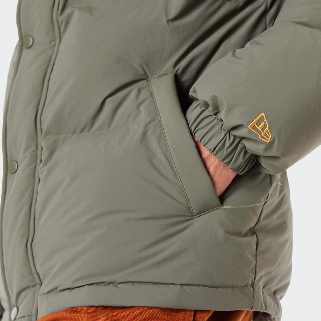 CANVAS PUFFER JACKET