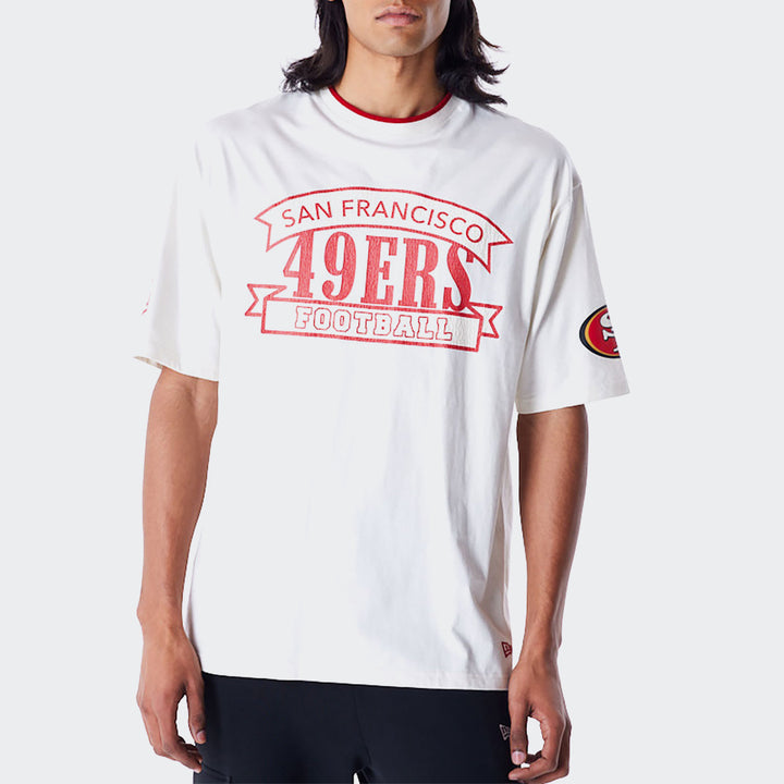 SF 49ERS GRAPHIC OVERSIZED T-SHIRT