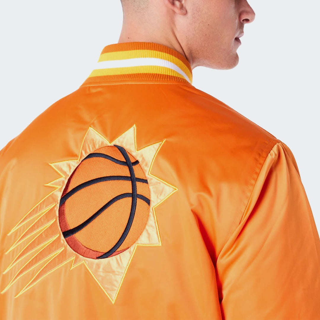 PHOENIX SUNS NFL SATIN BOMBER JACKET