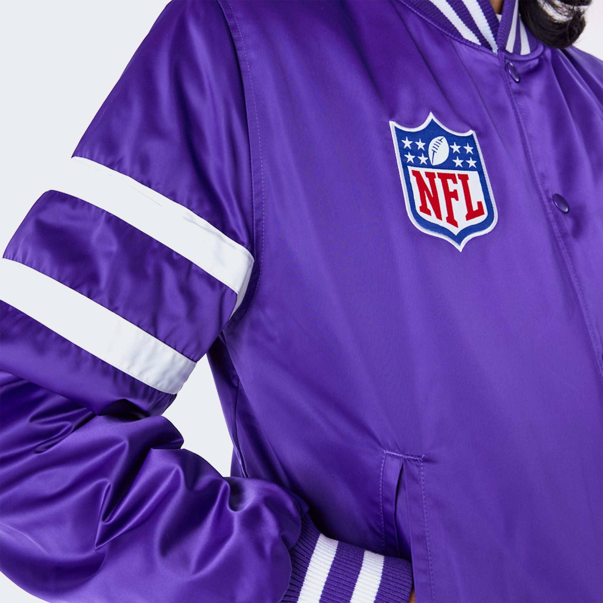 Vikings satin jacket sales
