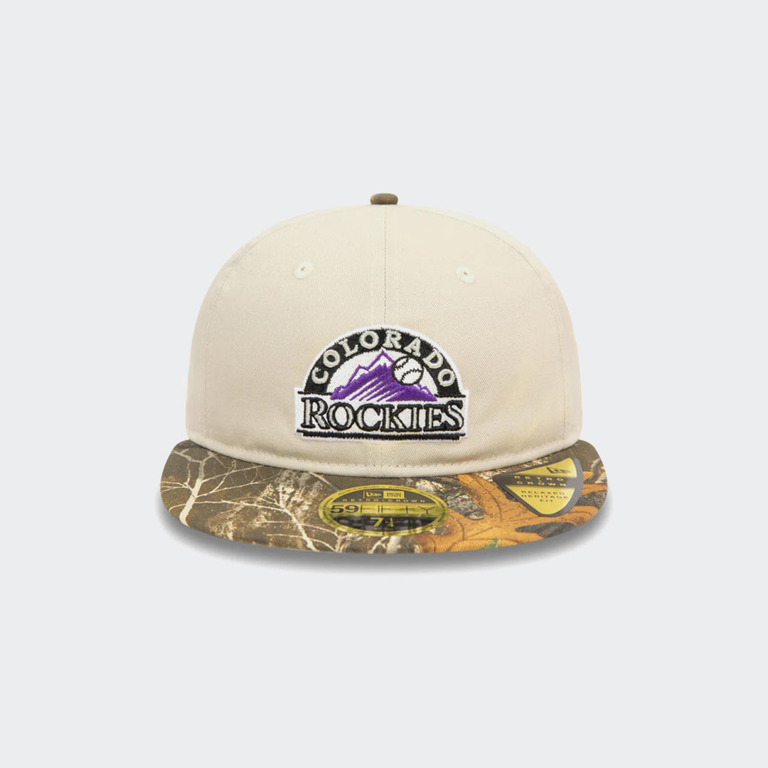 COLORAD0 ROCKIES MLB REELTREE 59FIFTY CAP