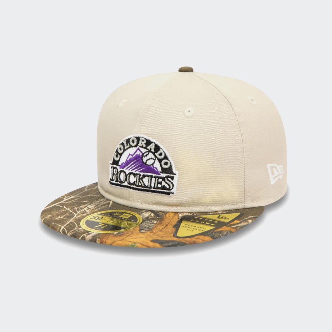 COLORAD0 ROCKIES MLB REELTREE 59FIFTY CAP