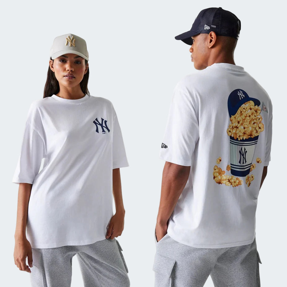 MLB FOOD GRPHC OS TEE