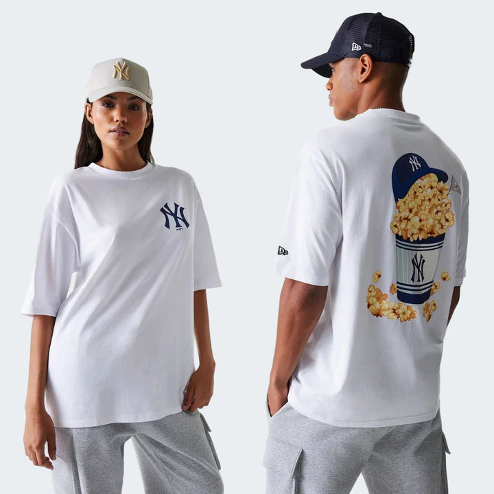 MLB FOOD GRPHC OS TEE