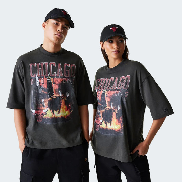 NBA WASHED GRPHC OS TEE