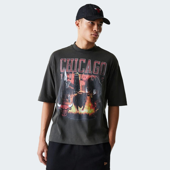 NBA WASHED GRPHC OS TEE