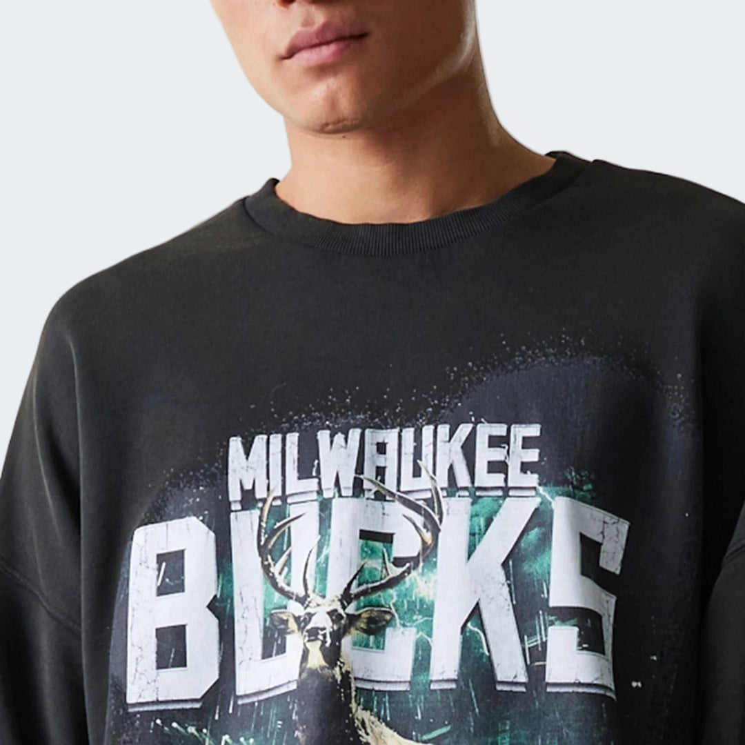 NBA WASHED GRPHC OS CREW