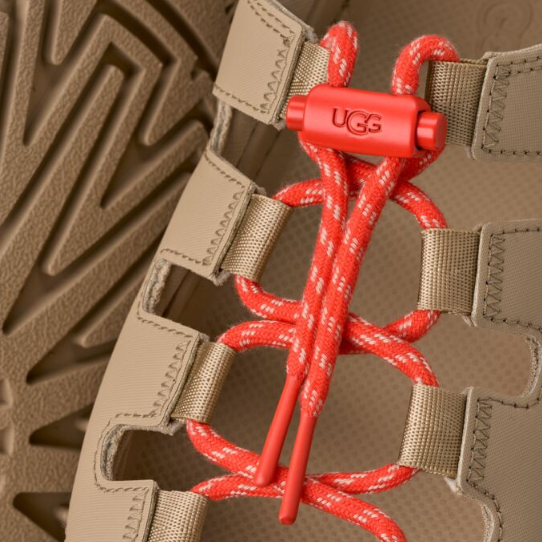 UGG סנדל גולדנגלואו טאגל בז | BLK Sandal GoldenGlow MDSD