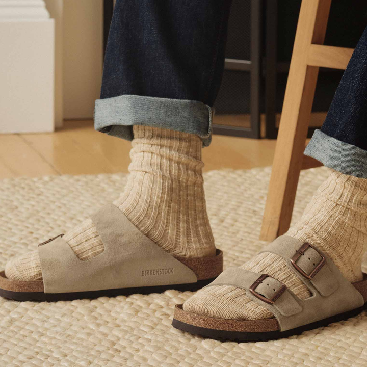 בירקנשטוק כפכפי יוניסקס אריזונה טיופ | Birkenstock Arizona Taupe
