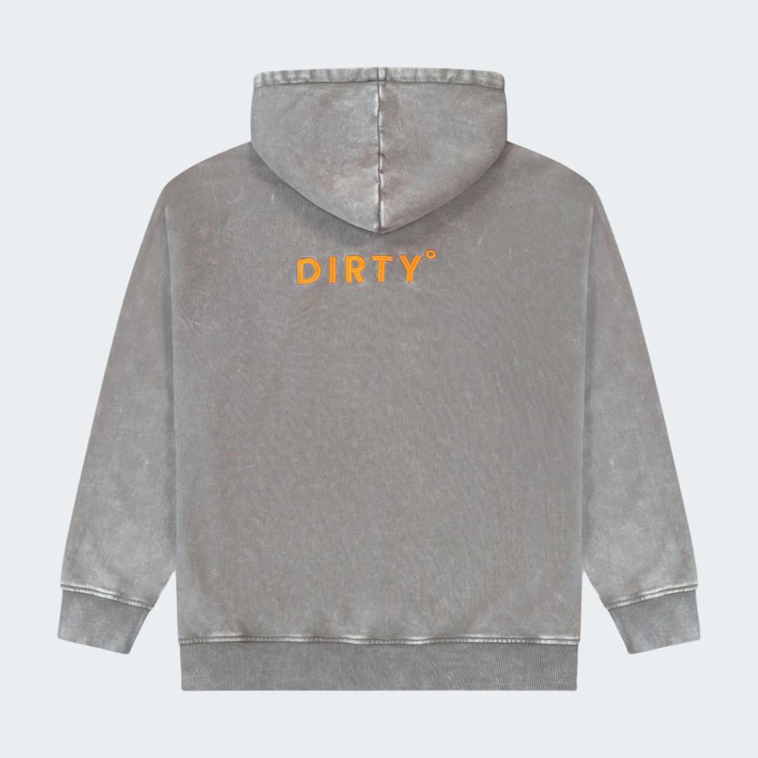 CLEAN & DIRTY WASHED HOODIE