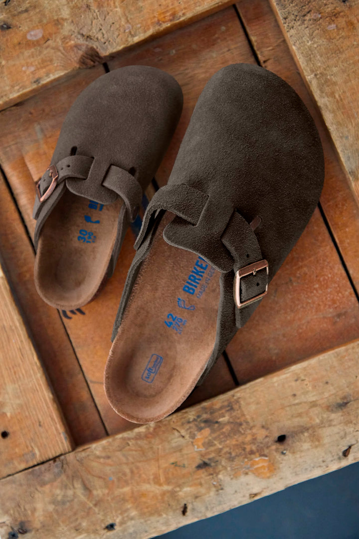 BIRKENSTOCK BOSTON BS MOCHA
בירקנשטוק כפכפי בוסטון מוקה