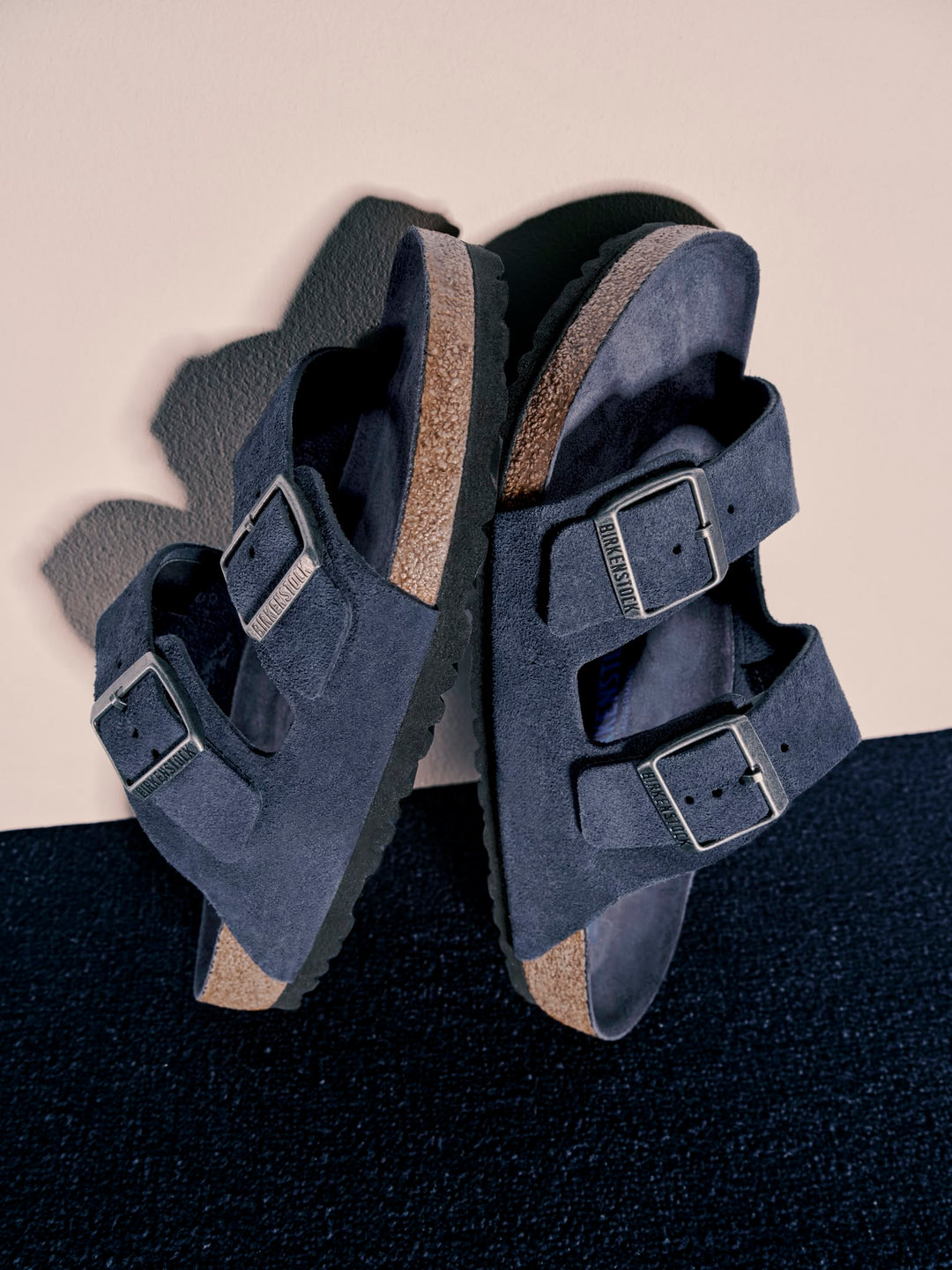 BIRKENSTOCK ARIZONA BS NAVY TONAL כפכפי בירקנשטוק אריזונה לנשים