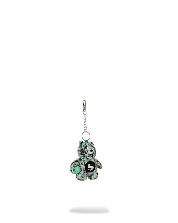 MONEY BANKS BEAR KEYCHAIN