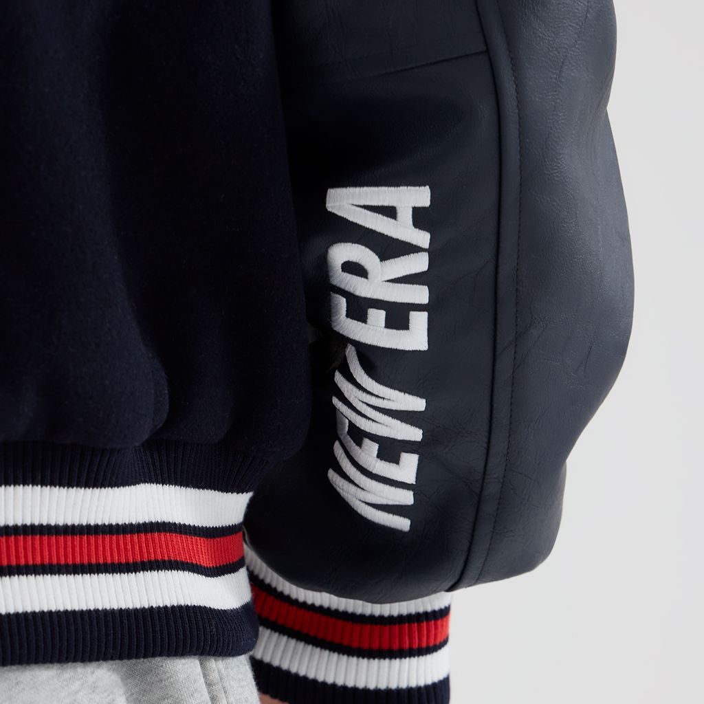 RB WORDMARK VARSITY JACKET