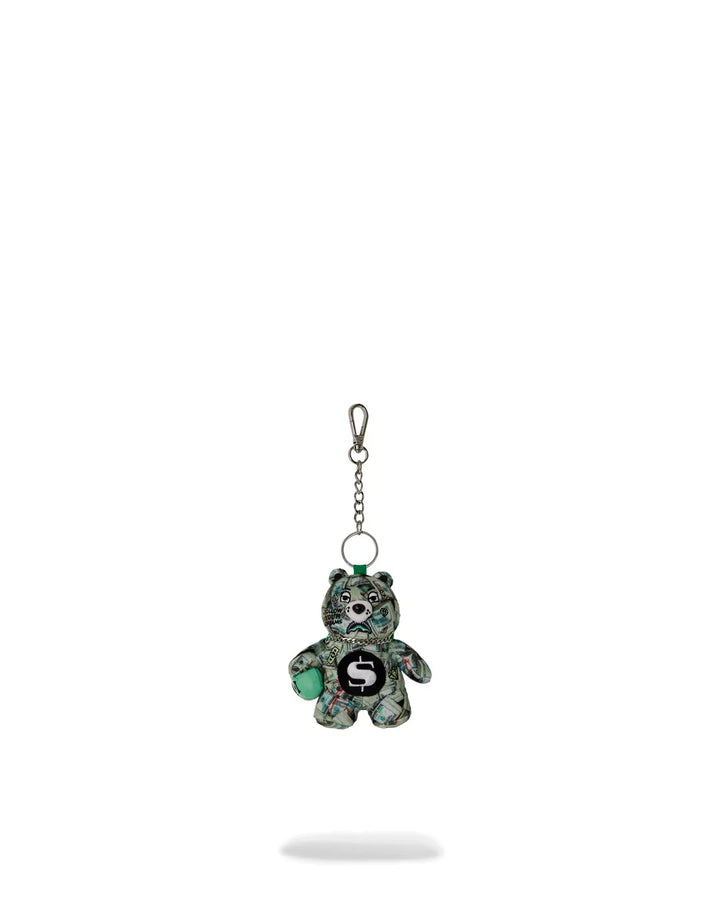 MONEY BANKS BEAR KEYCHAIN