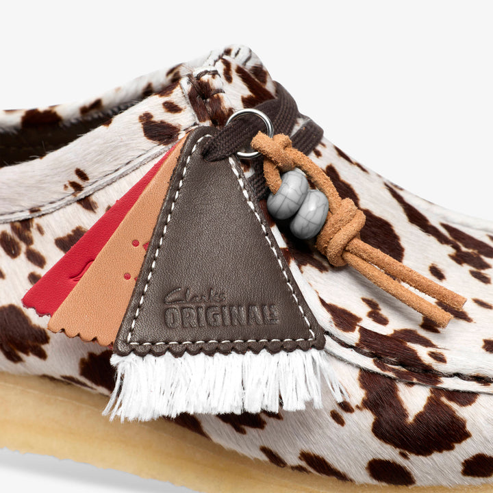 WALLABEE BROWN COW PRINT