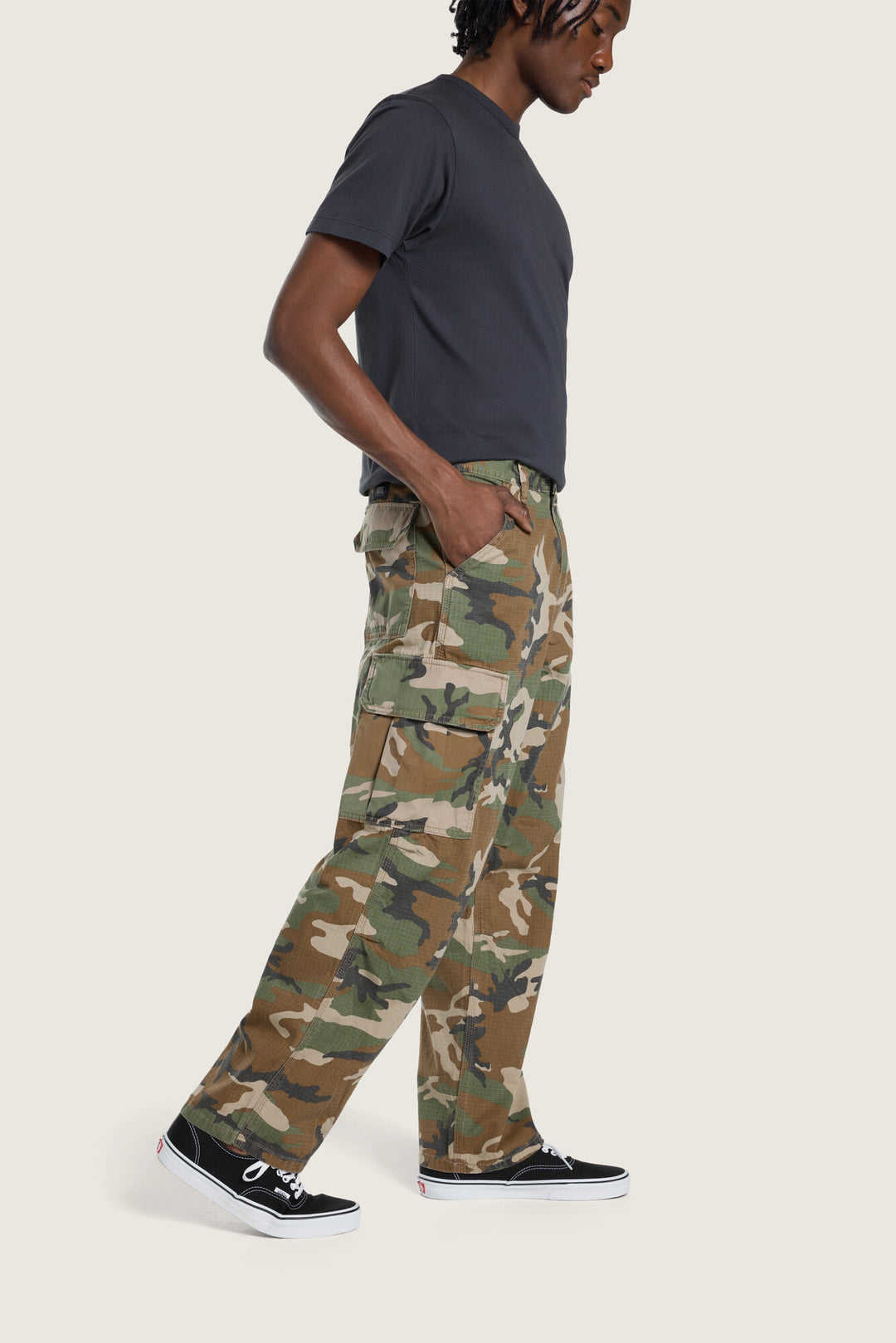 PARA BAGGY AOP CARGO PANT