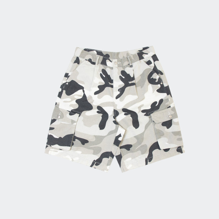 CAMO CARGO SHORTS