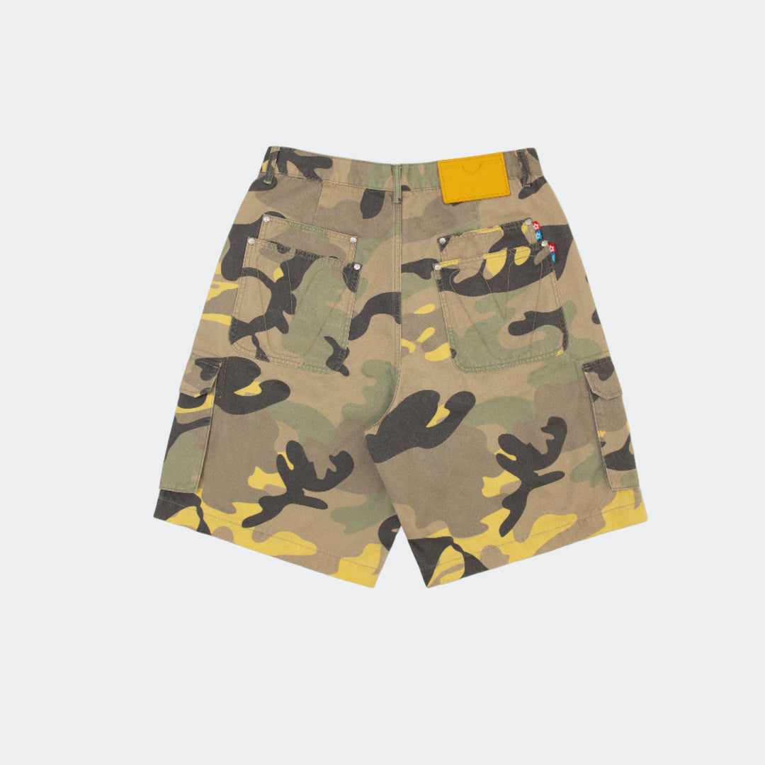 CAMO CARGO SHORTS