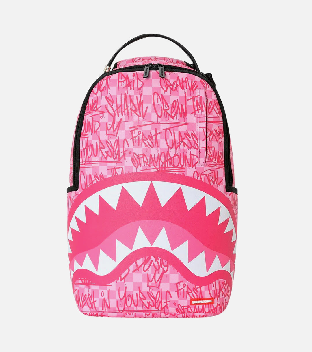PINK CHECK GRAFFITI DLXSV BACKPACK