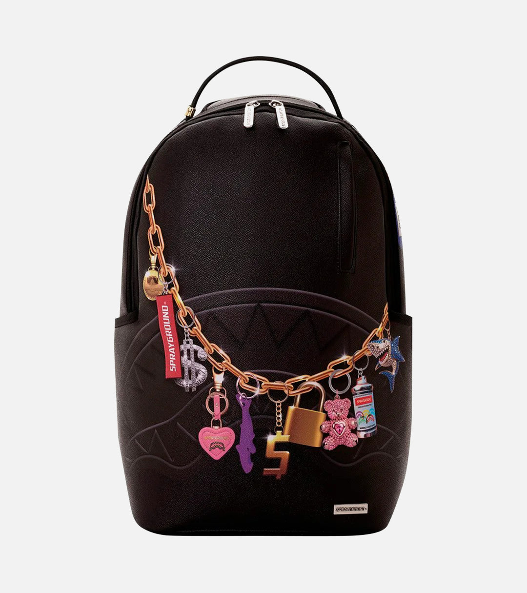 PRINTED HANGING STUFF BACKPACK