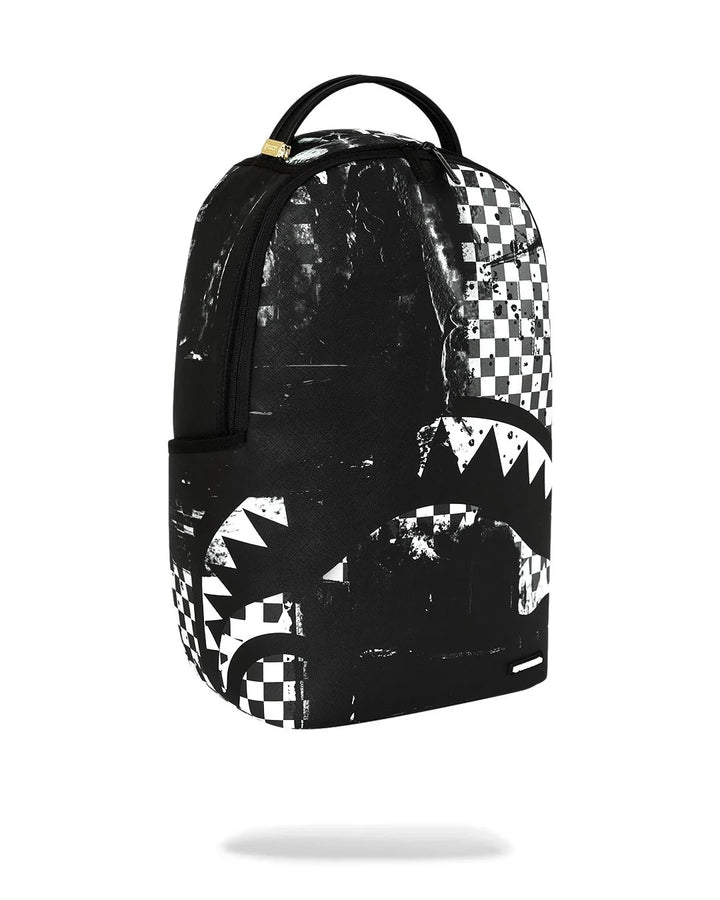 PAINTED OVER CHECK BACKPACK