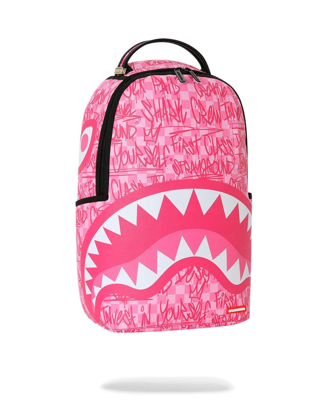 PINK CHECK GRAFFITI DLXSV BACKPACK