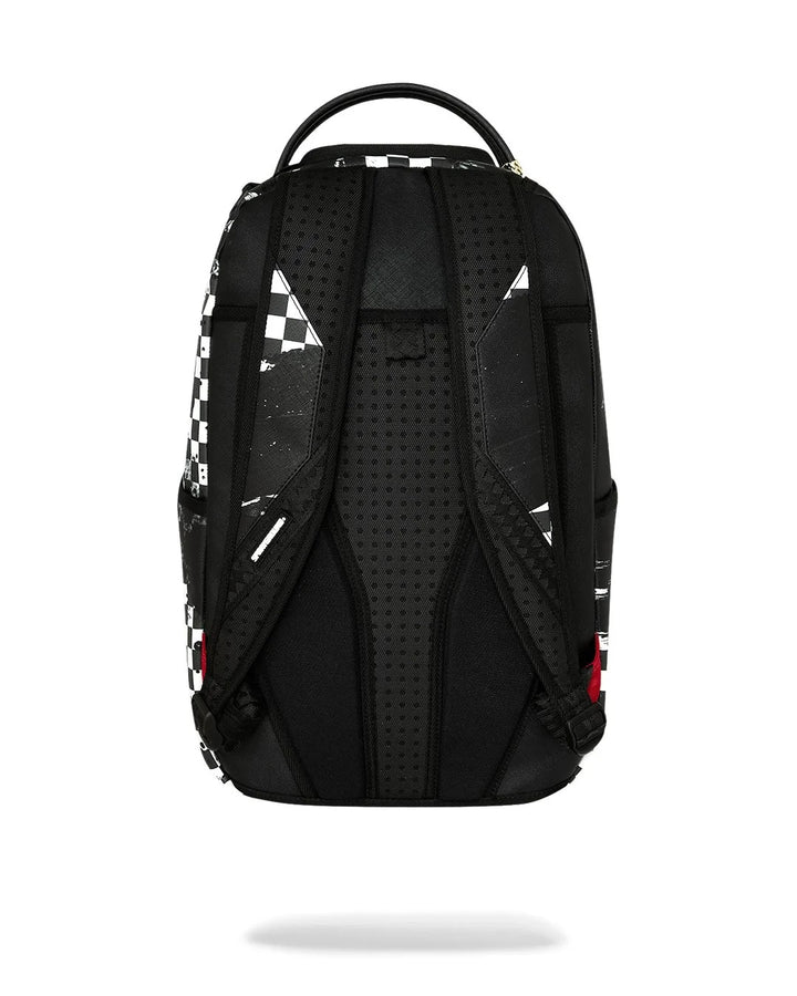 PAINTED OVER CHECK BACKPACK