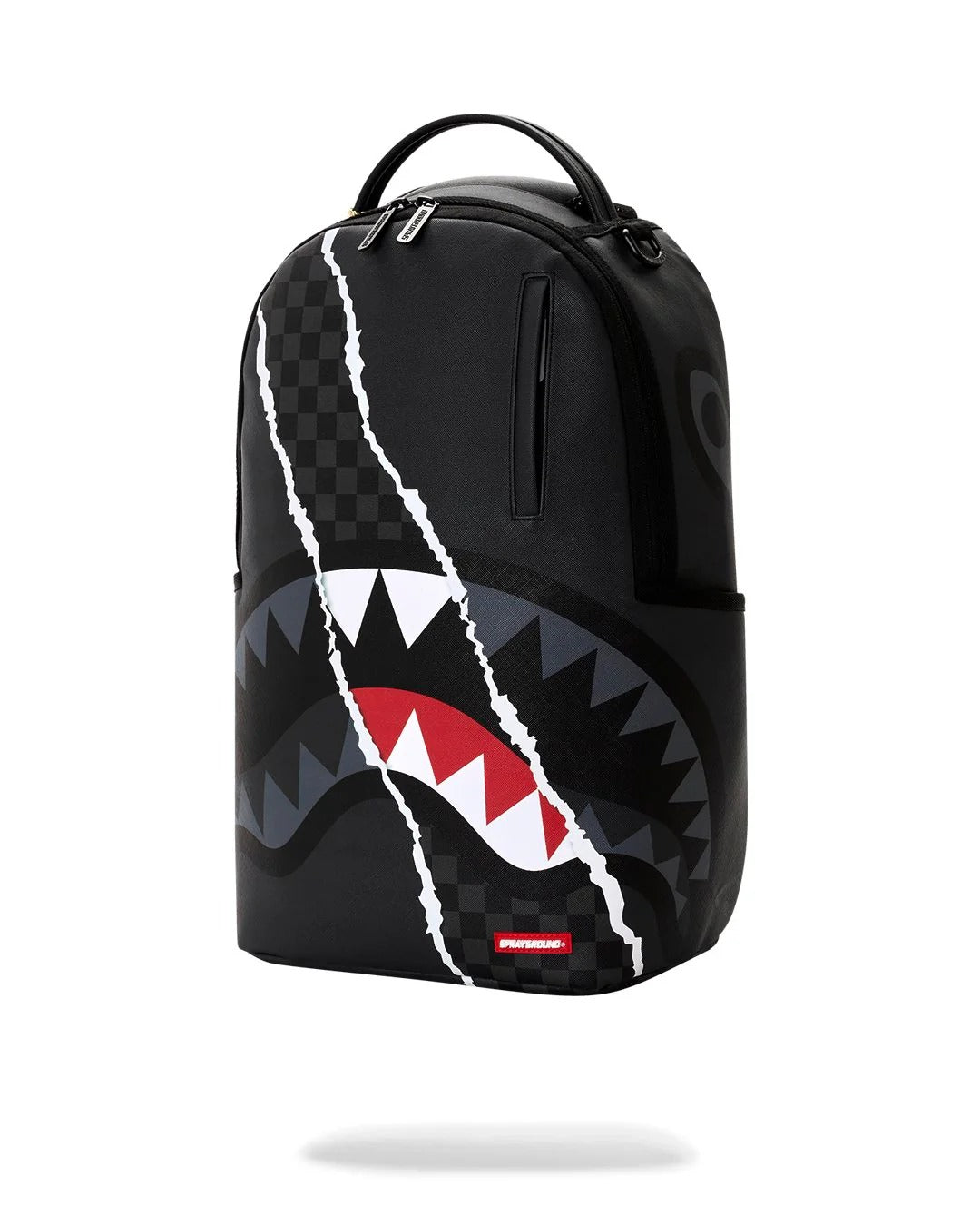 CENTER RIP REVEALING GRAY CHECK BACKPACK