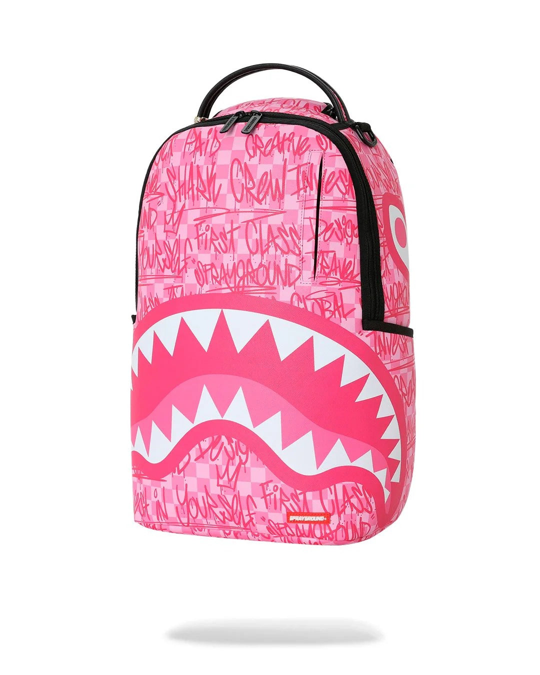 PINK CHECK GRAFFITI DLXSV BACKPACK