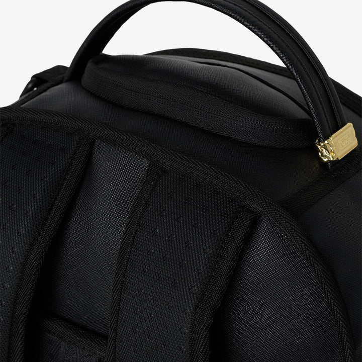 BLACKED OUT METALLIC DRIP BACKPACK