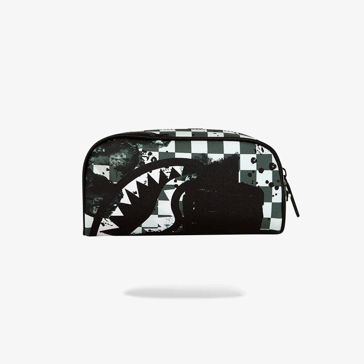 PAINTED OVER CHECK POUCH