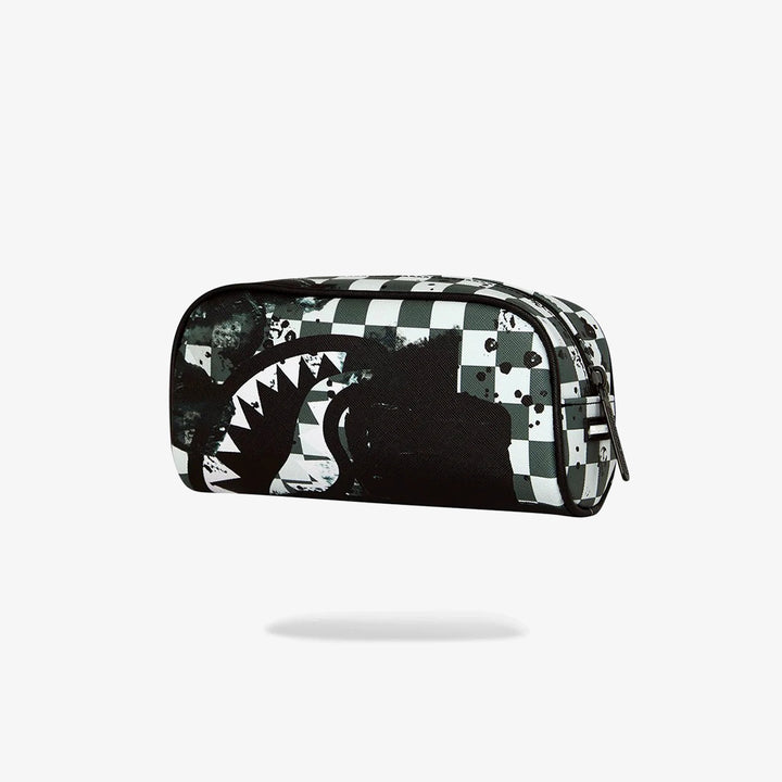 PAINTED OVER CHECK POUCH