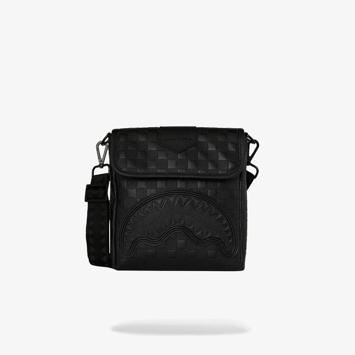 RAISED CHECK MESSENGER SLING