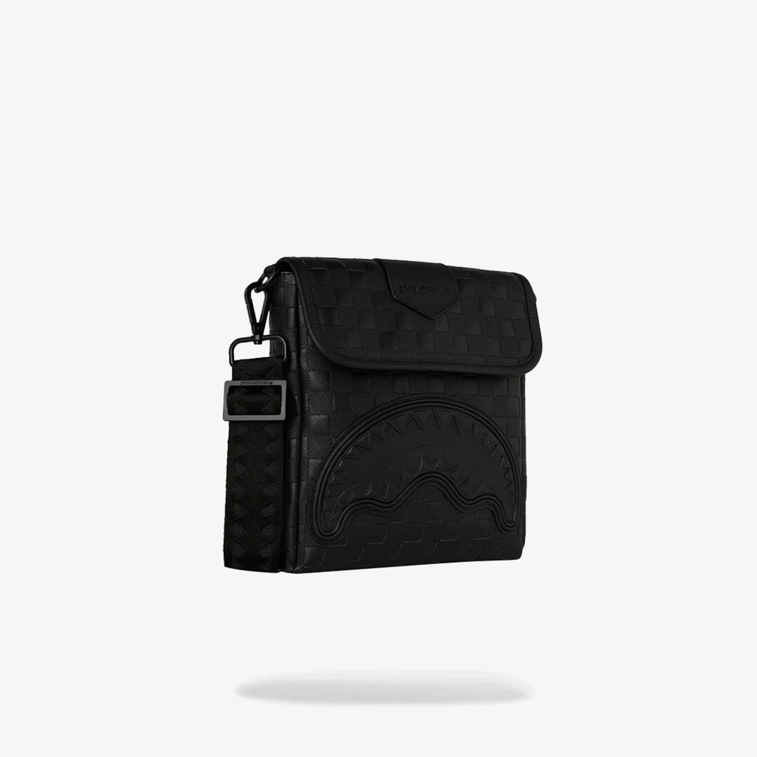 RAISED CHECK MESSENGER SLING