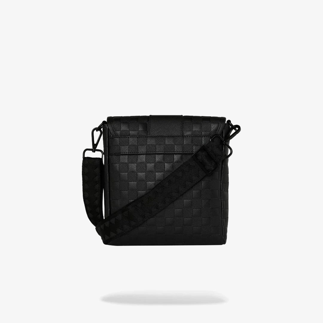 RAISED CHECK MESSENGER SLING