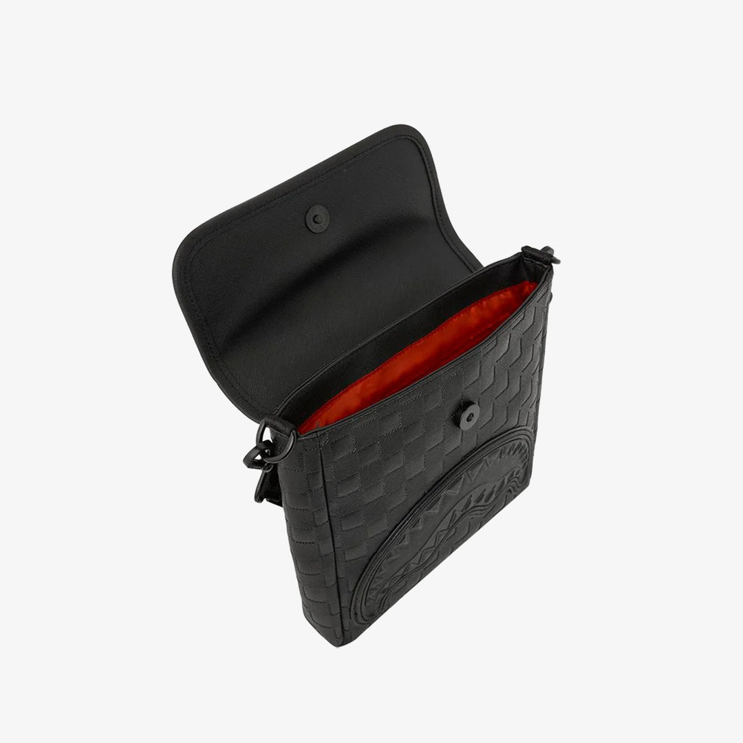 RAISED CHECK MESSENGER SLING