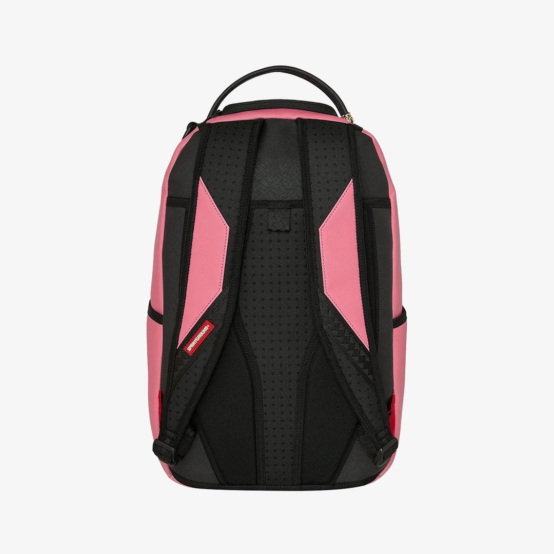 SHARK CENTRAL PINK EMBROIDERED SHARK BACKPACK
